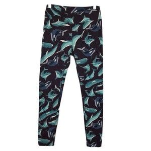 Lularoe‎ Womens Leggings One Size Rare “Unicorn” Sharks Whales